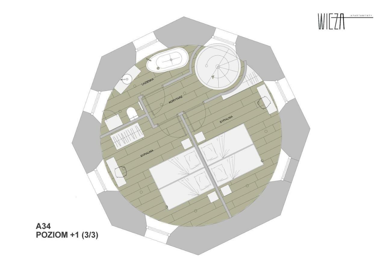 Apartamenty Wieza - Tower Apartments Walcz Luaran gambar